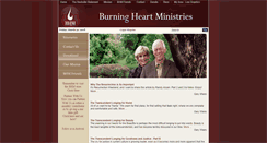 Desktop Screenshot of burningheartministries.com